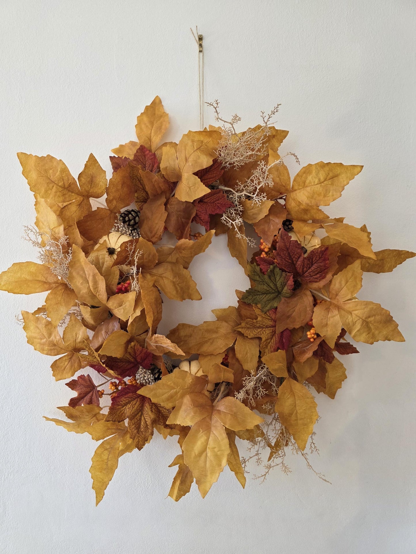 Couronne "Sous le soleil d'automne"