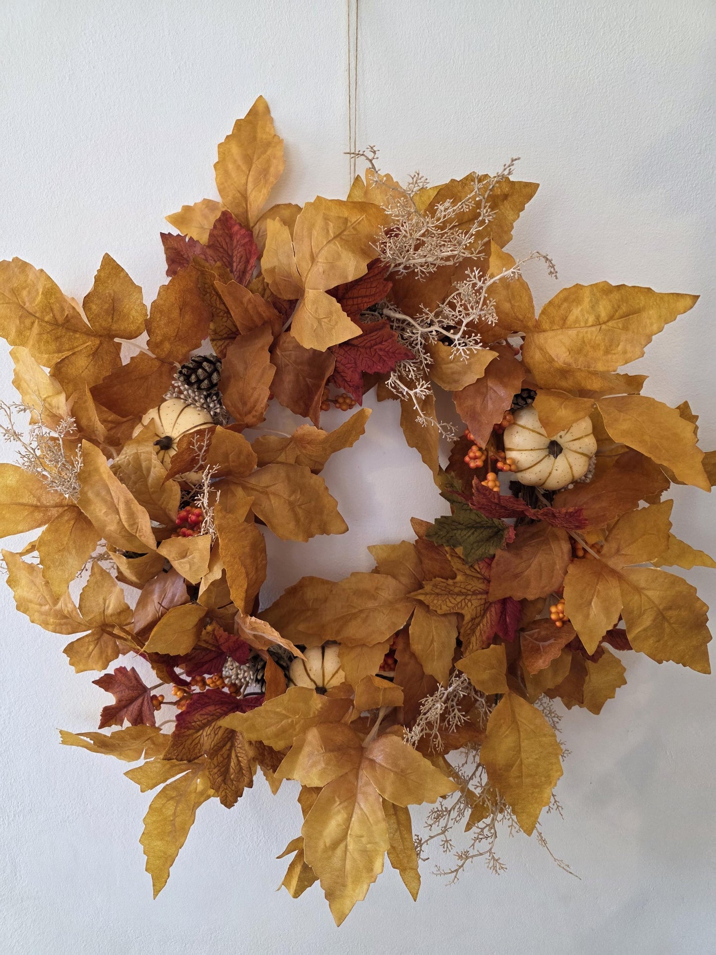 Couronne "Sous le soleil d'automne"