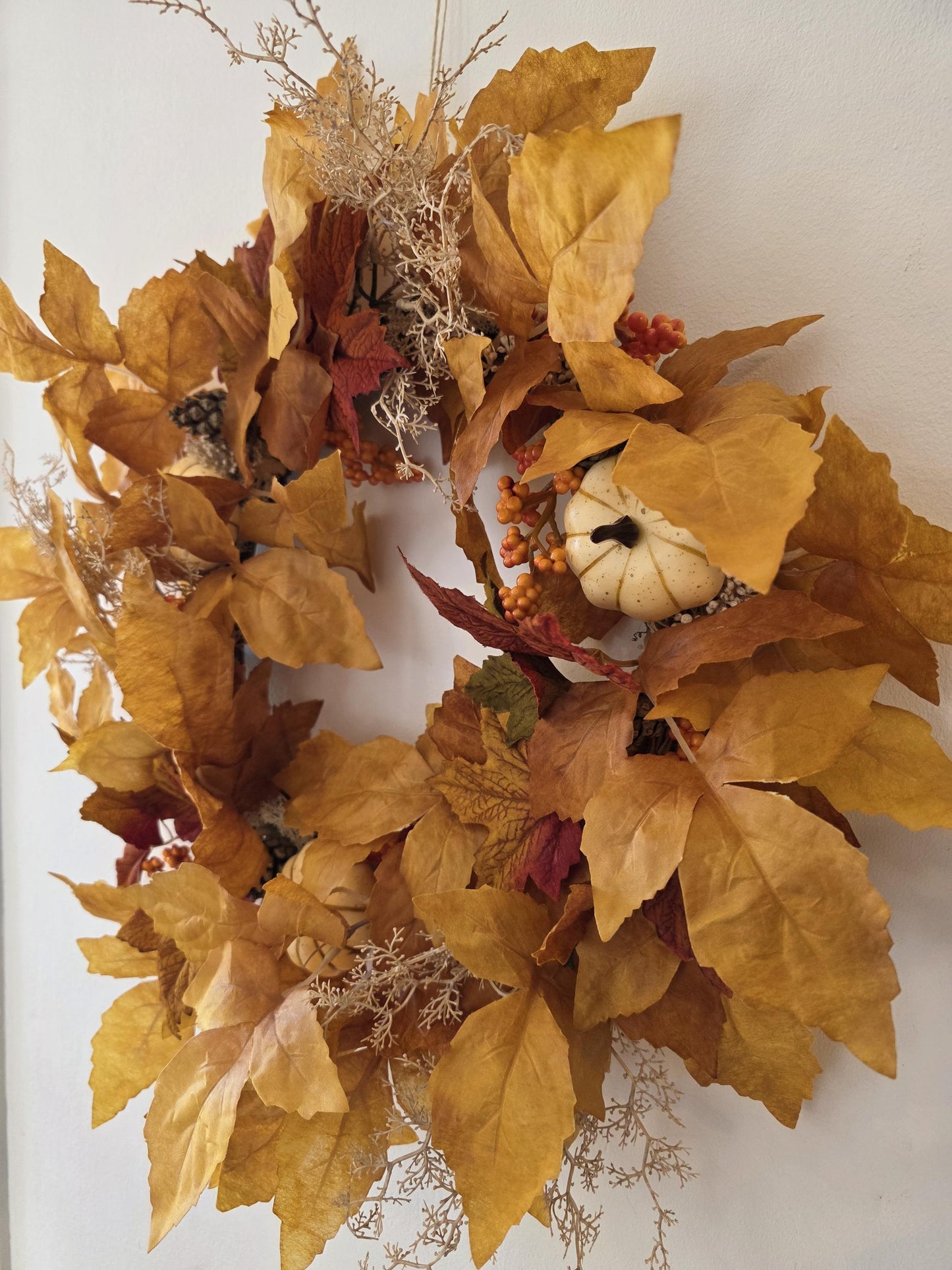 Couronne "Sous le soleil d'automne"