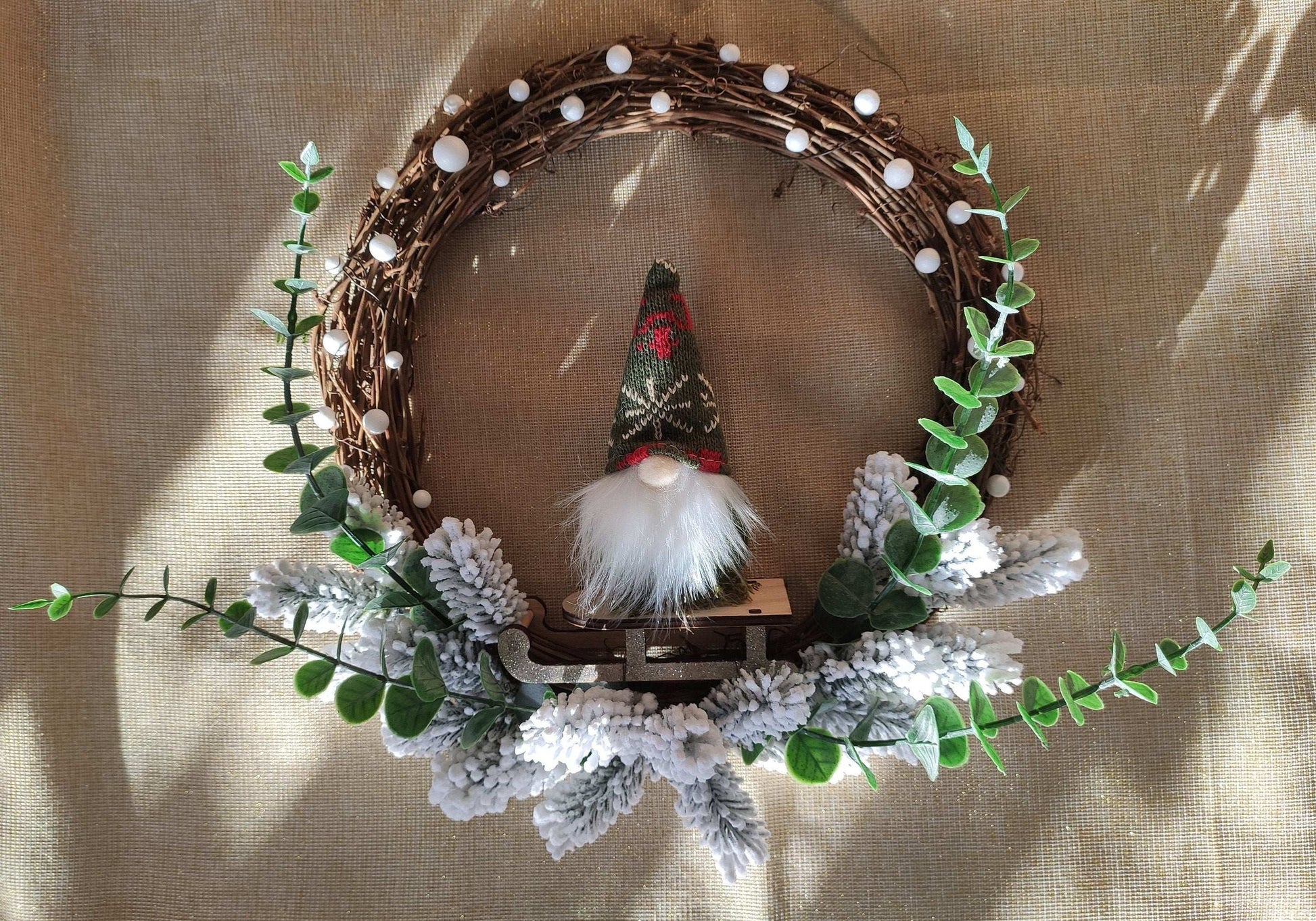 Couronne Lutin de Noël