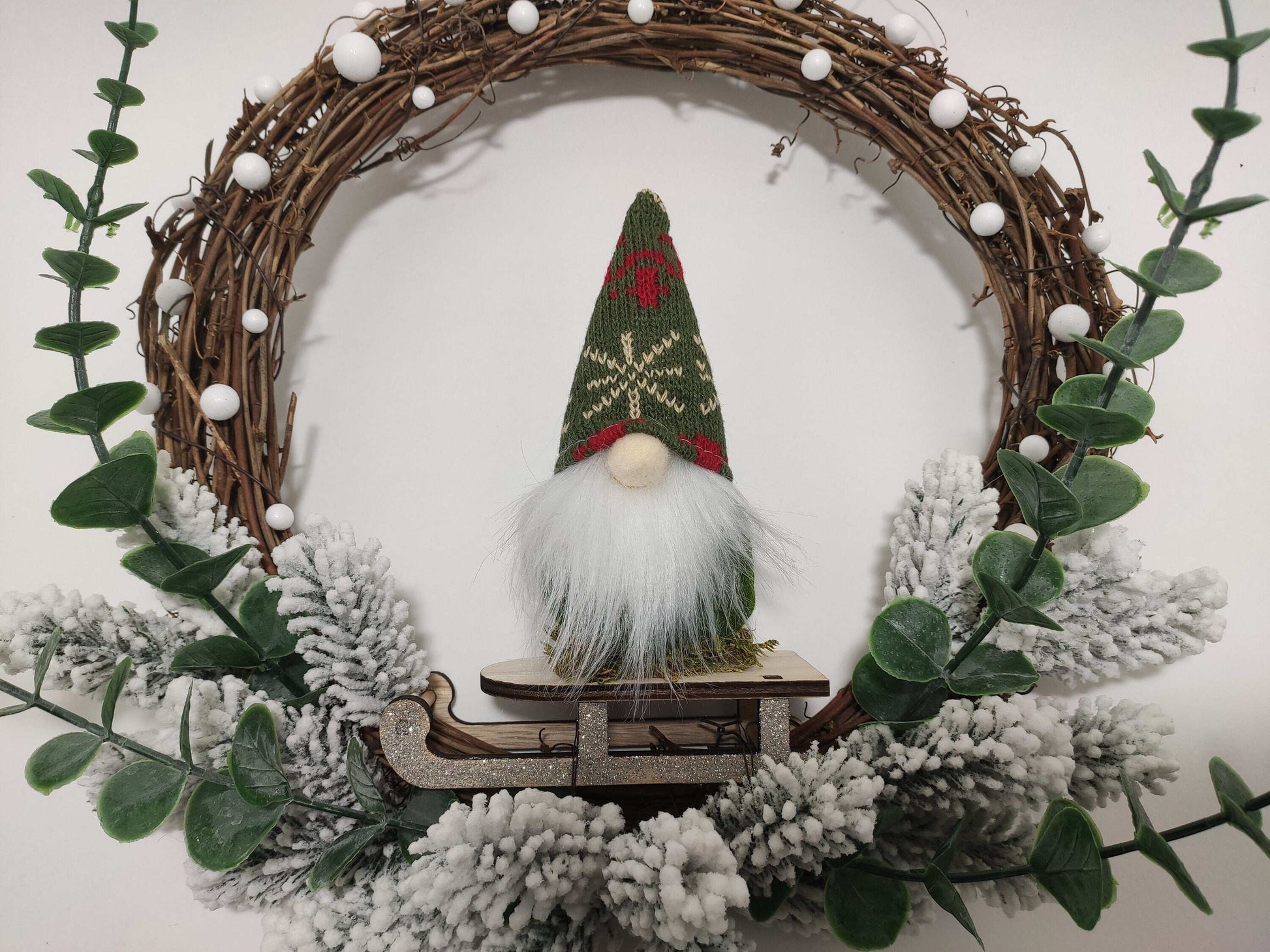 Couronne Lutin de Noël