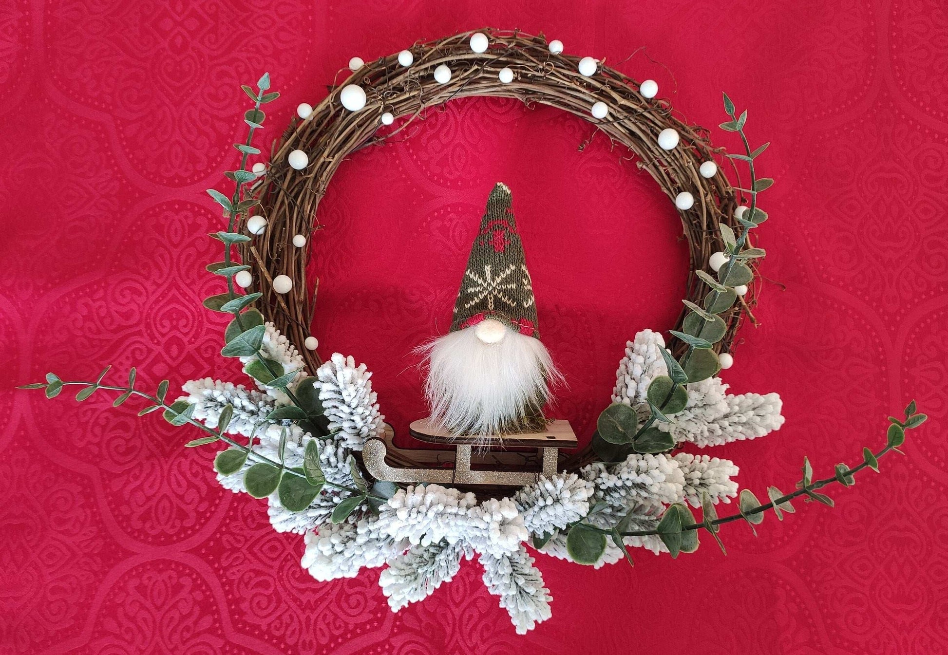 Couronne Lutin de Noël