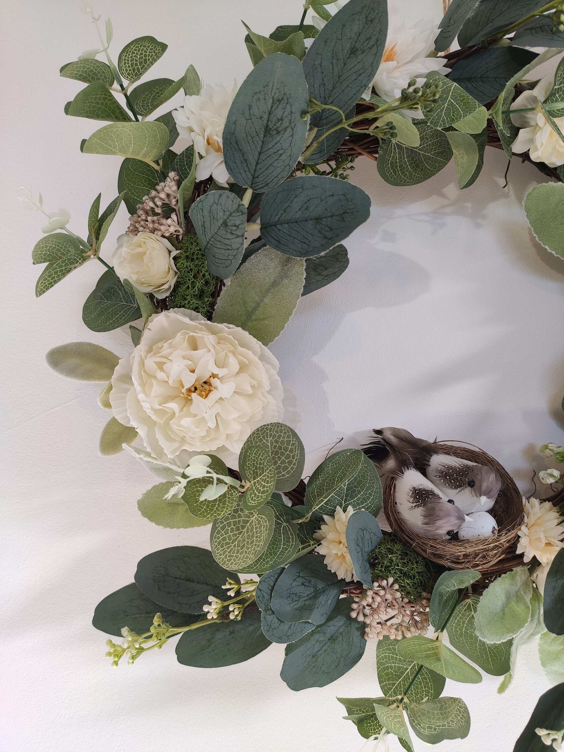 Couronne de porte - Sérénité