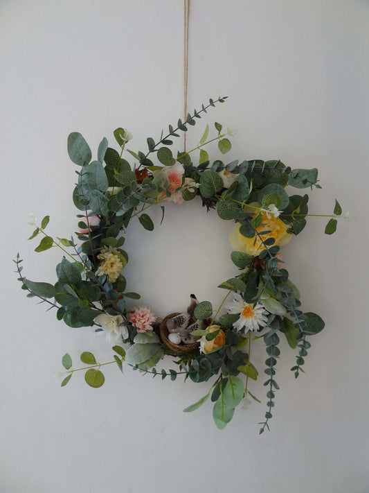 Couronne de porte personnalisée pour Isabelle