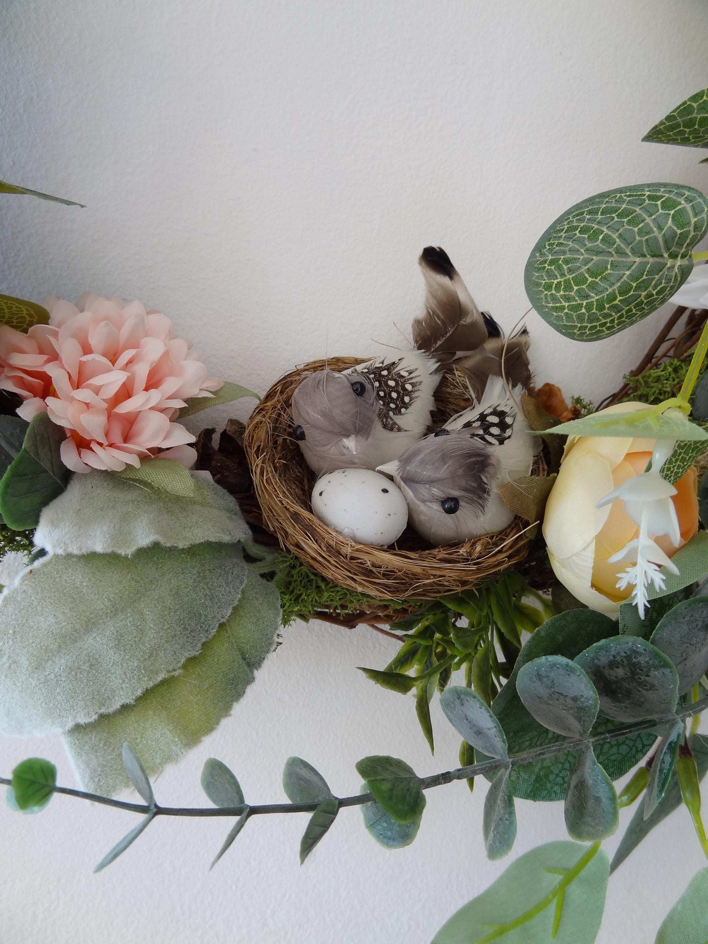 Couronne de porte personnalisée pour Isabelle