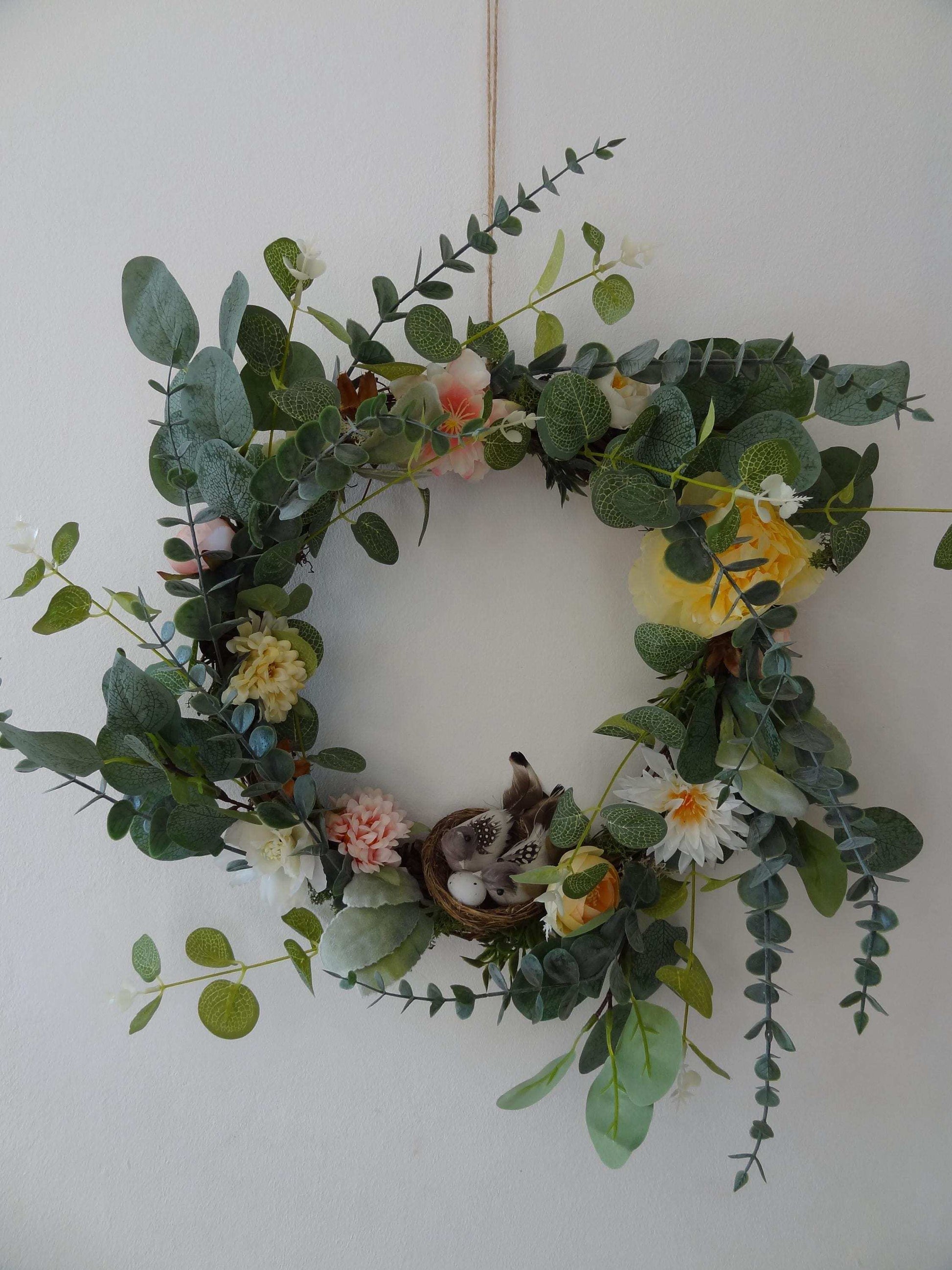 Couronne de porte personnalisée pour Isabelle