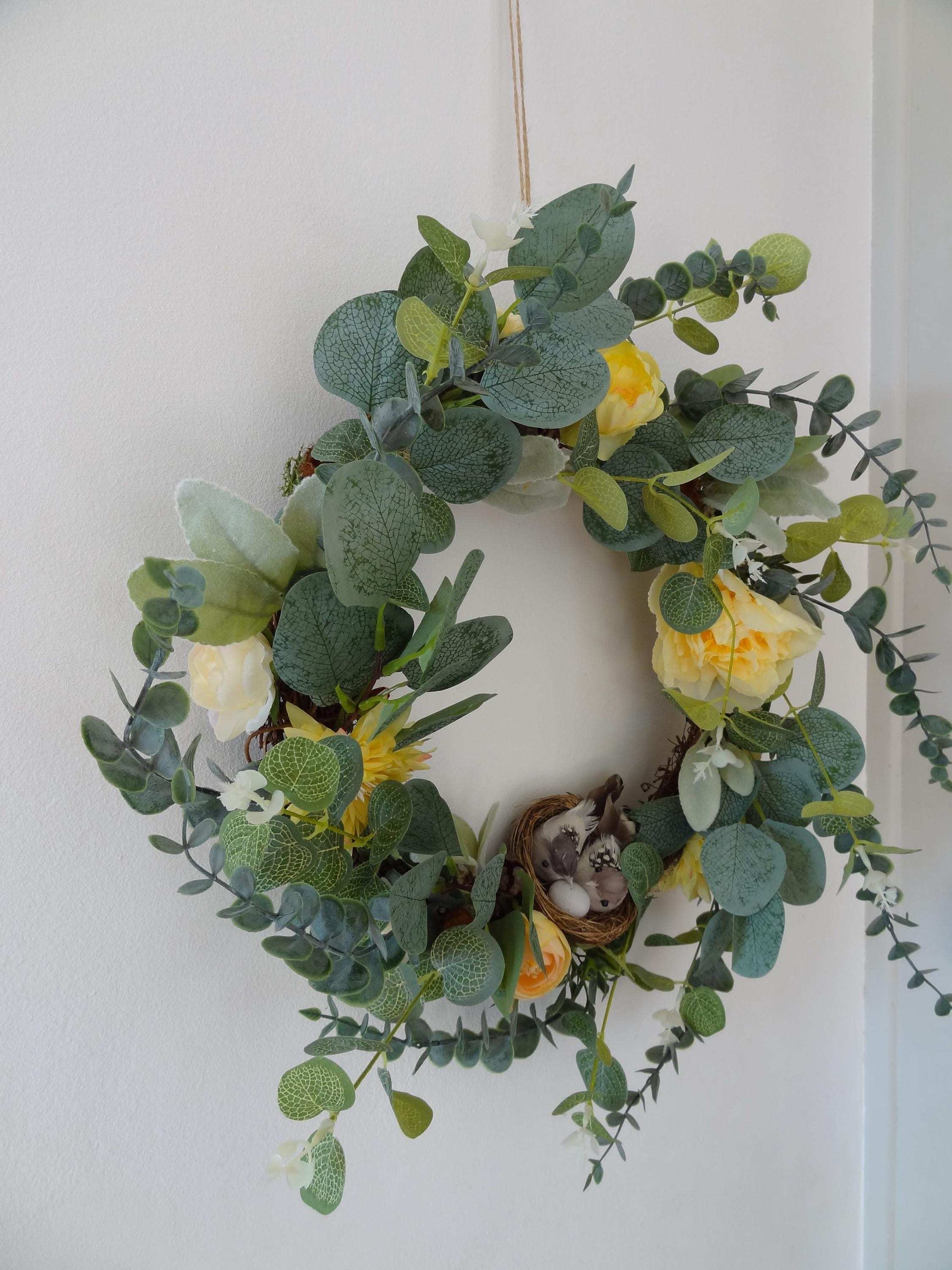 Couronne de porte personnalisée pour Ludivine