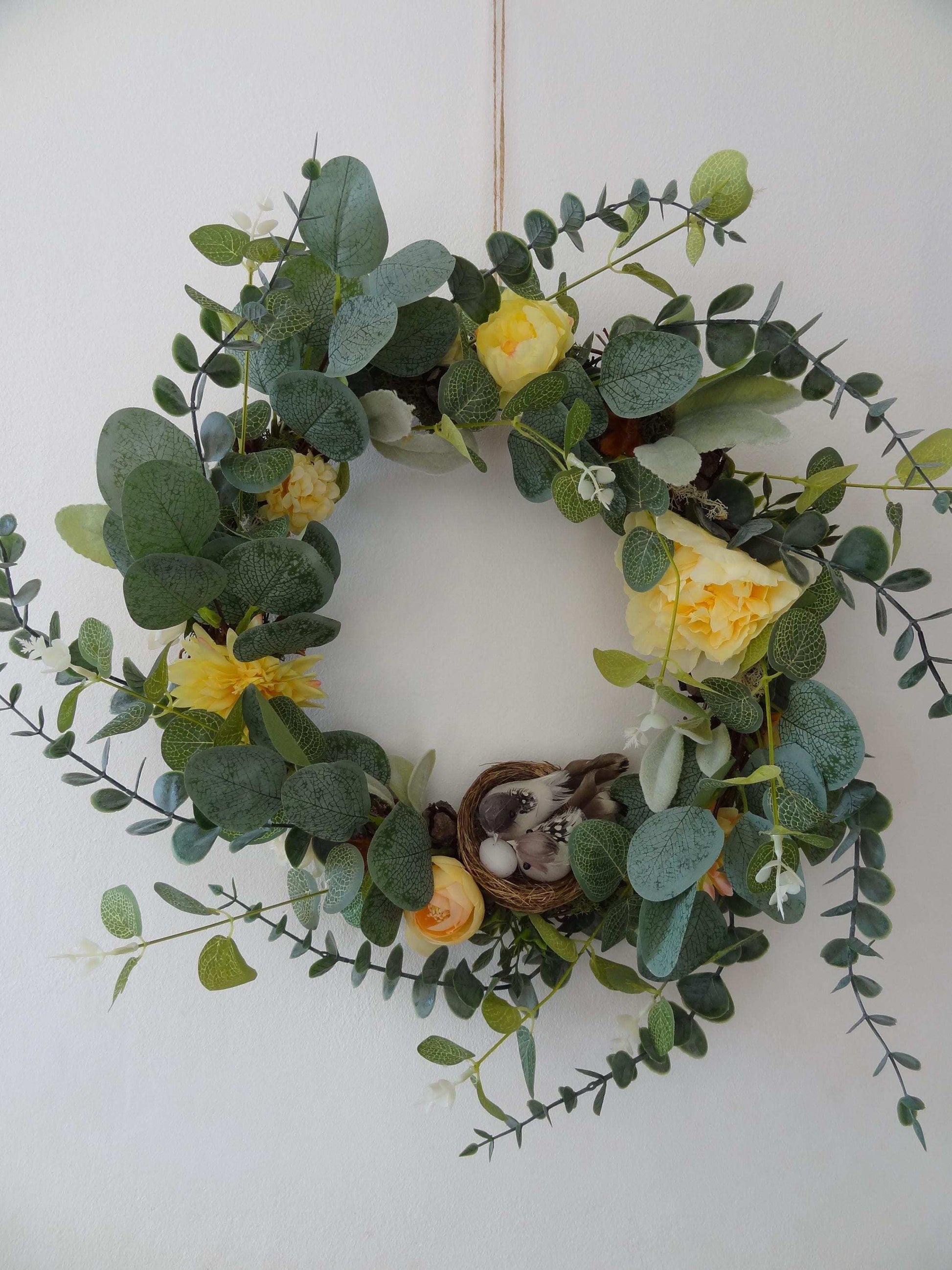 Couronne de porte personnalisée pour Ludivine