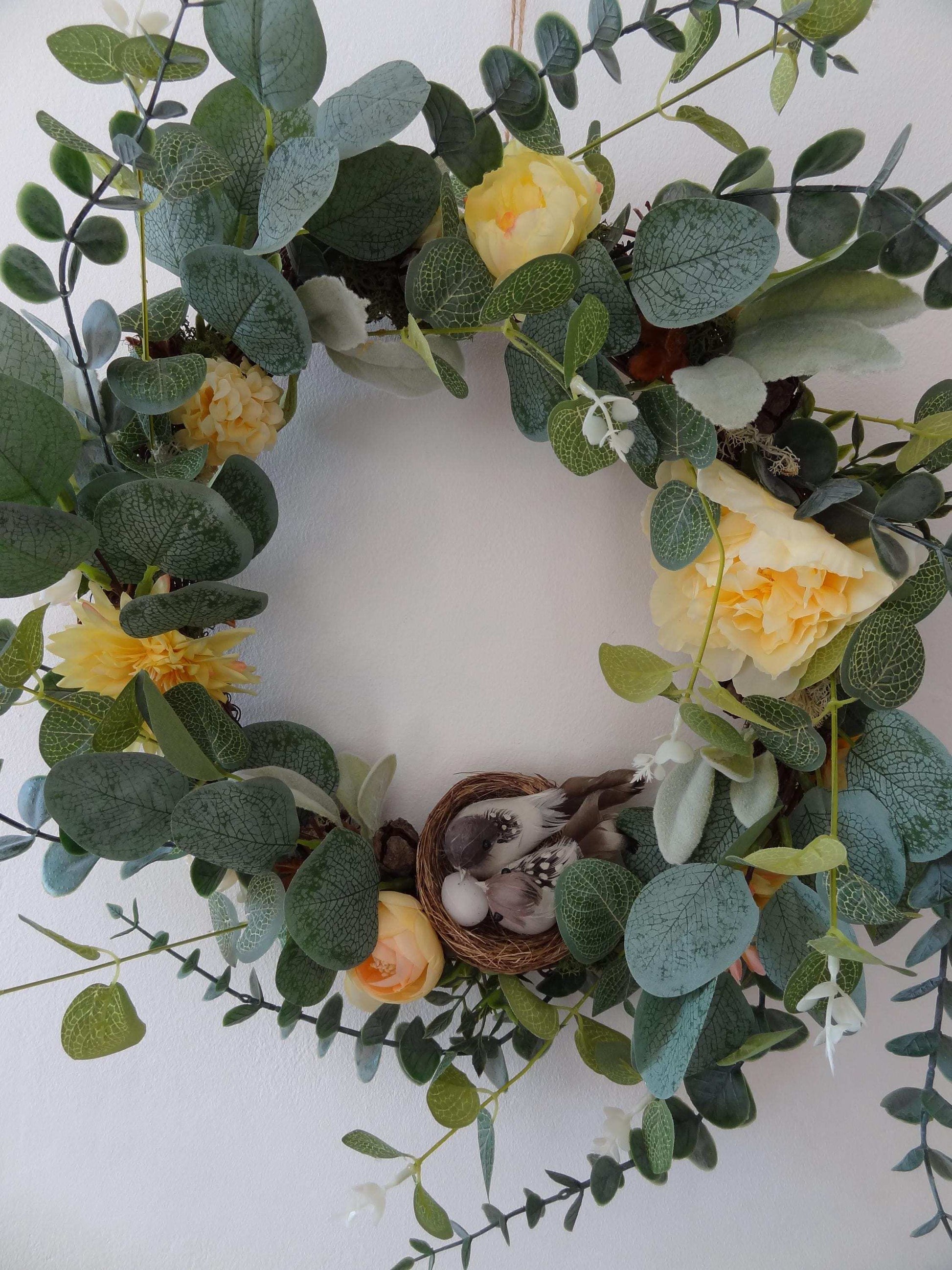 Couronne de porte personnalisée pour Ludivine