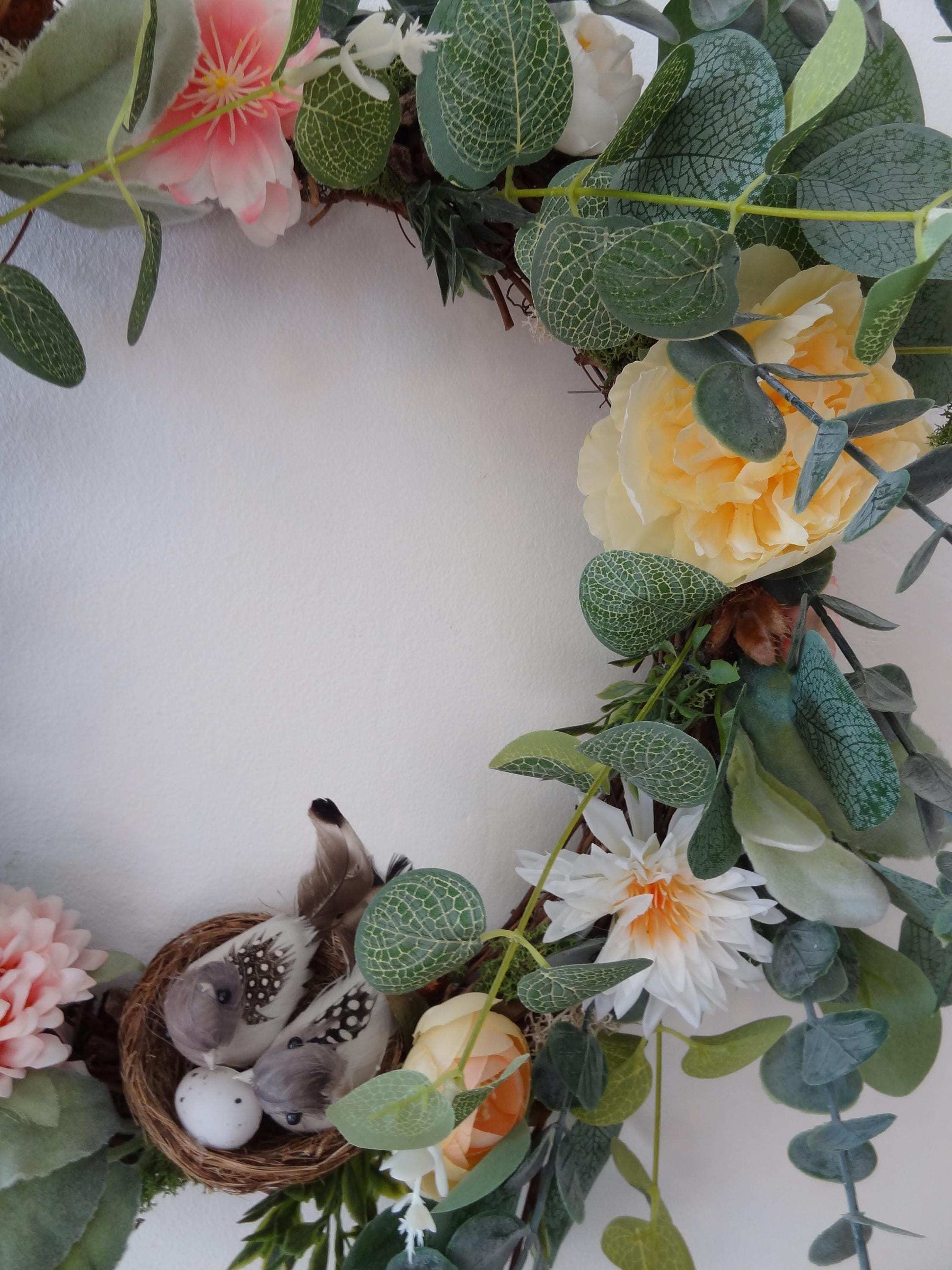 Couronne de porte personnalisée pour Isabelle