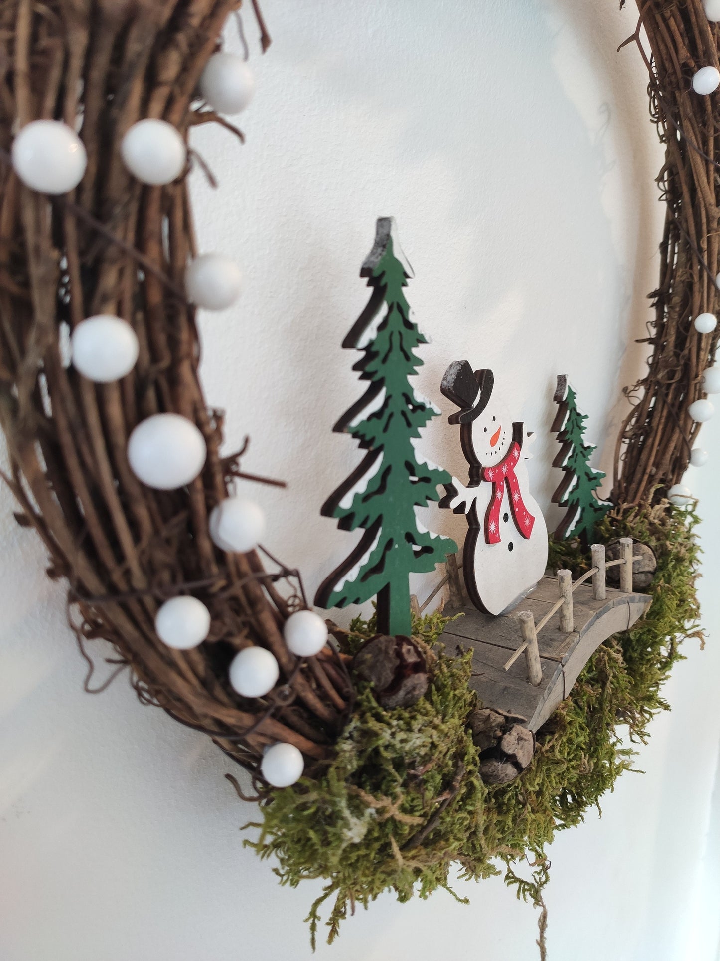Couronne "Bonhomme de Neige"