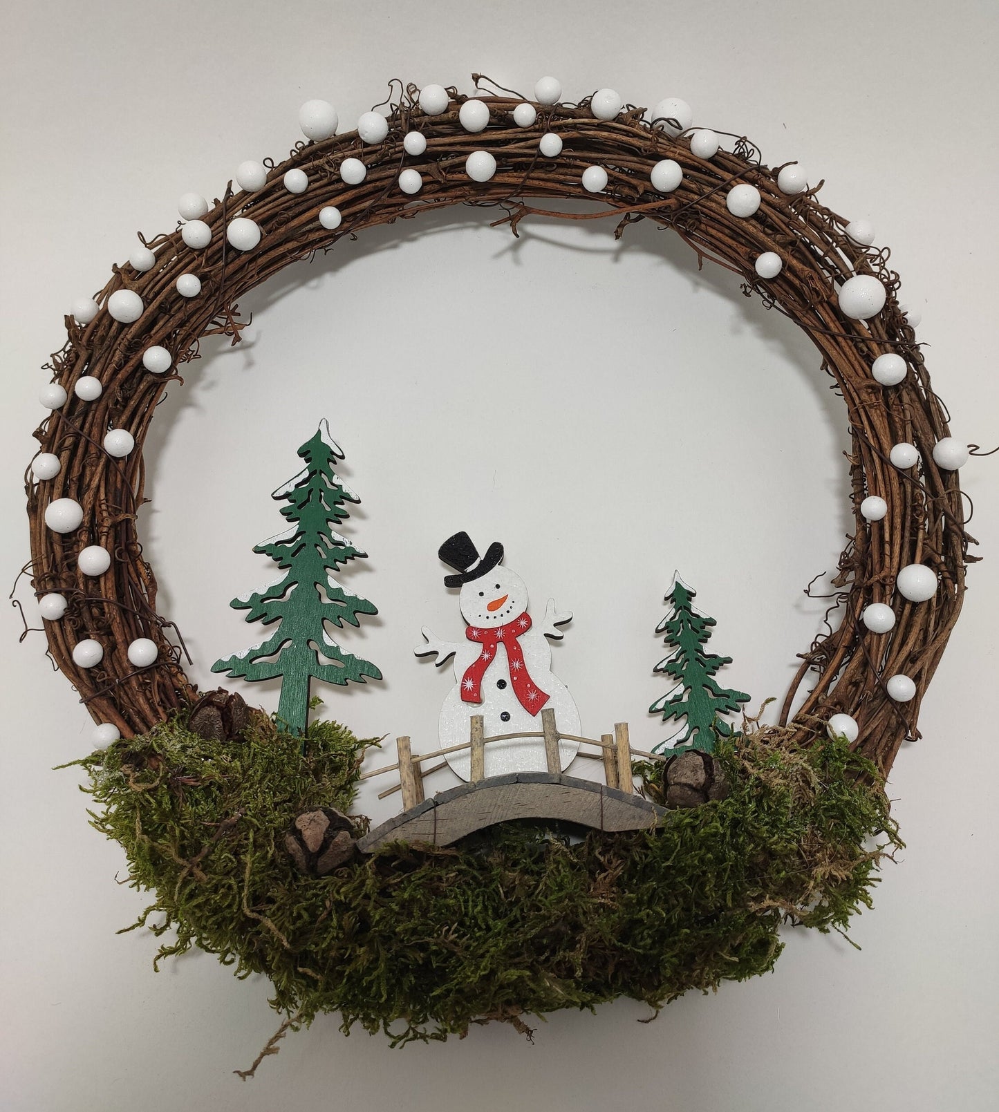 Couronne "Bonhomme de Neige"