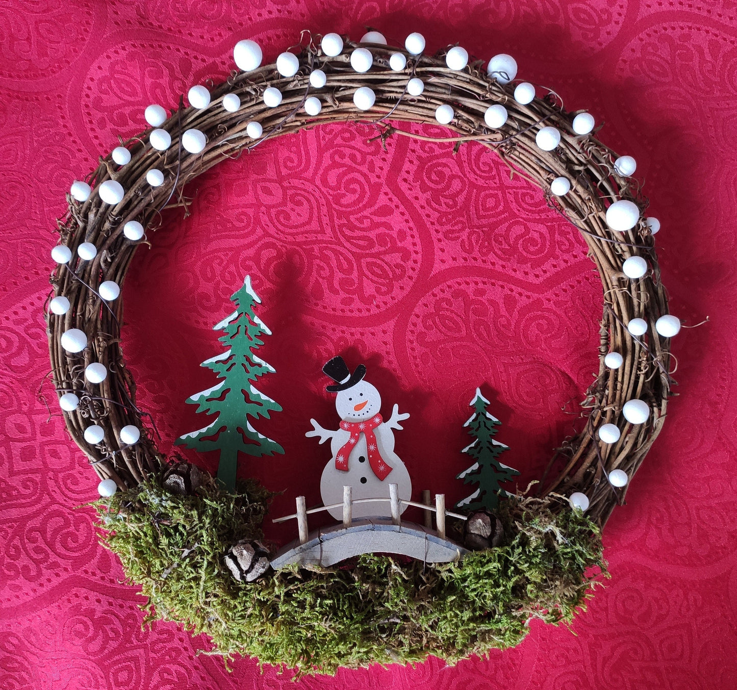 Couronne "Bonhomme de Neige"