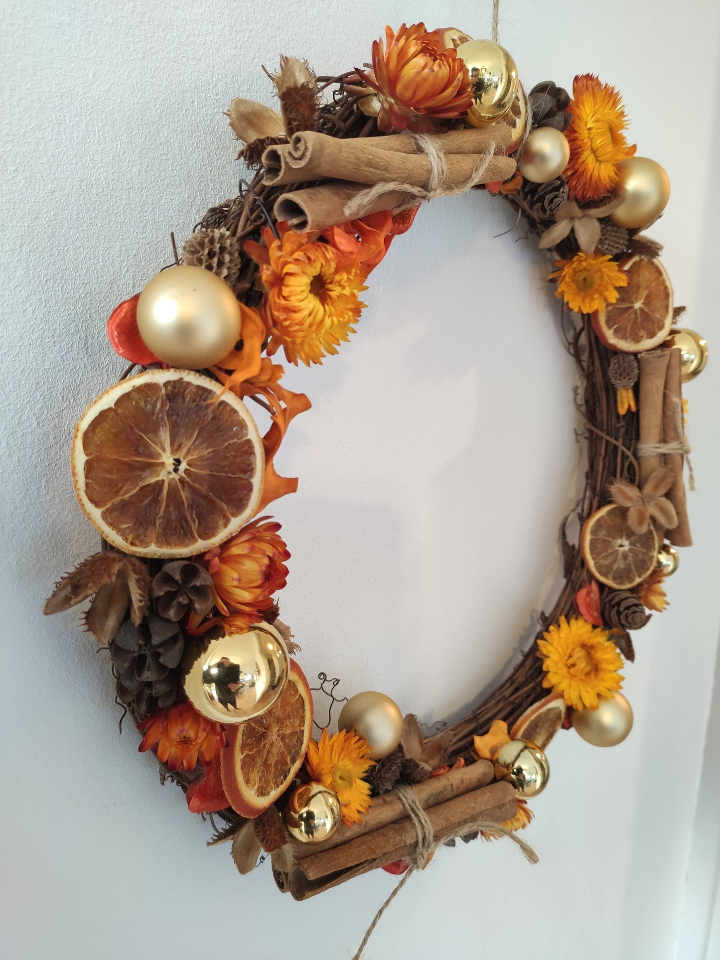 Couronne "Orange épicée"