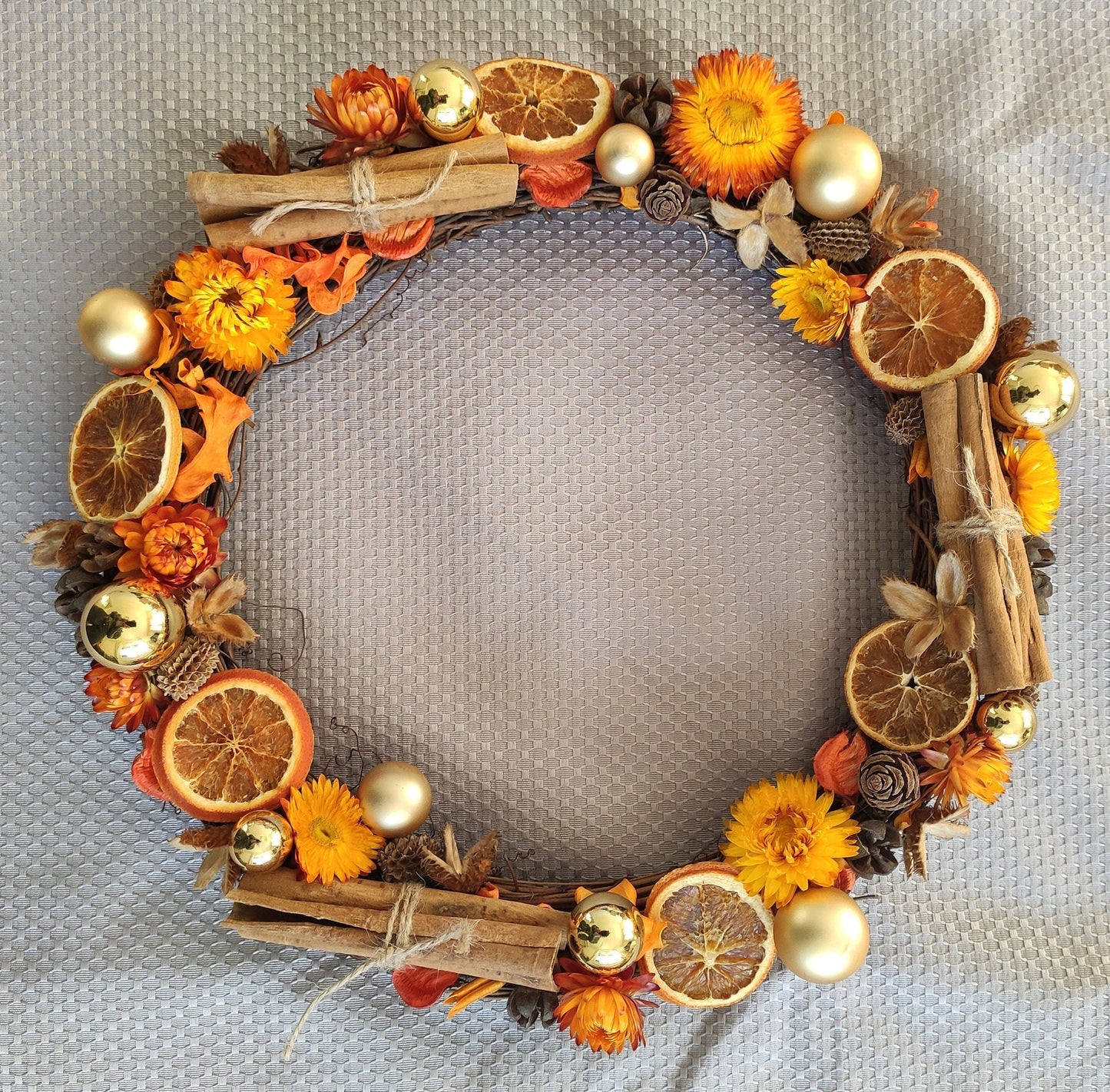 Couronne "Orange épicée"