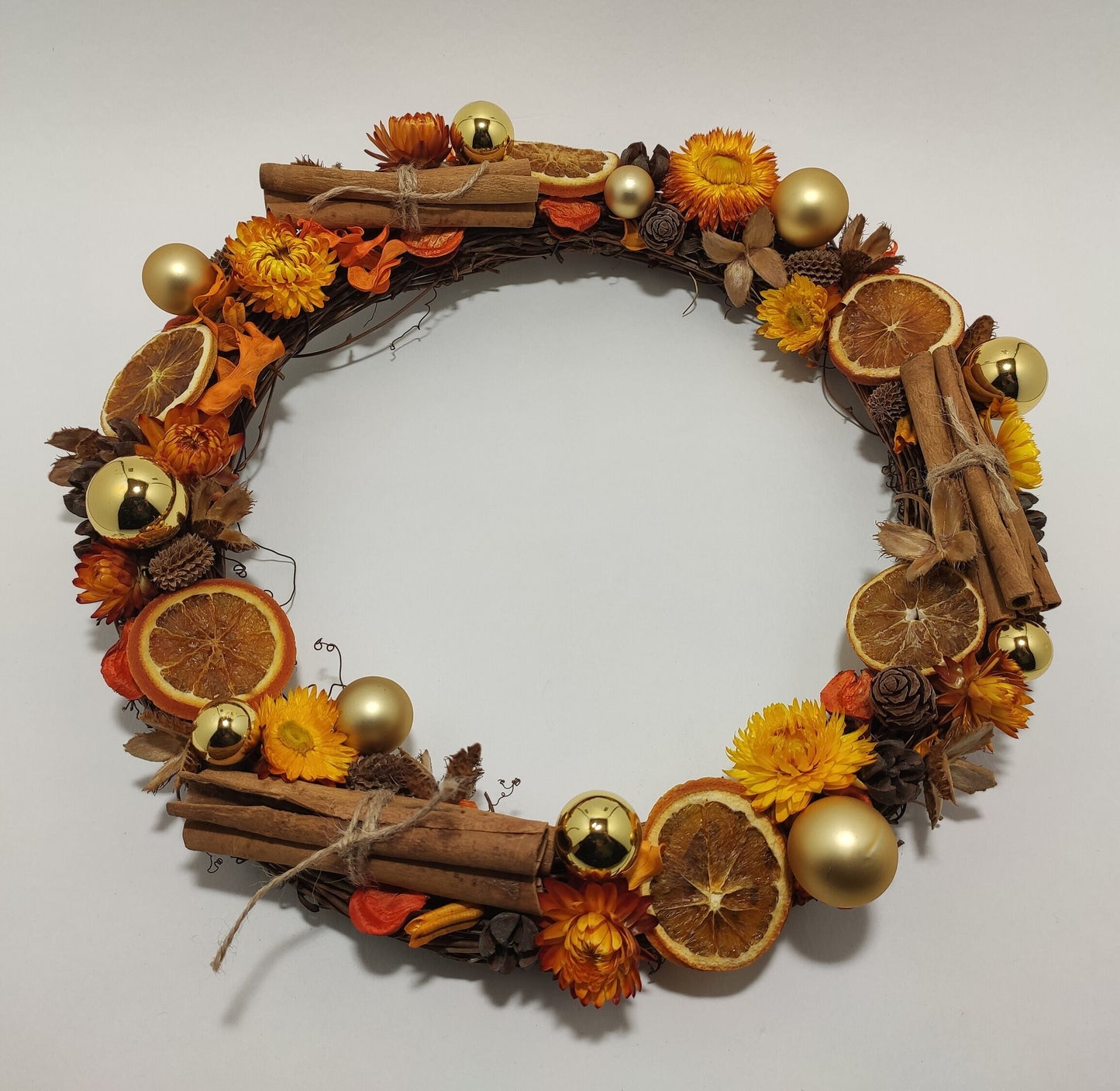 Couronne "Orange épicée"