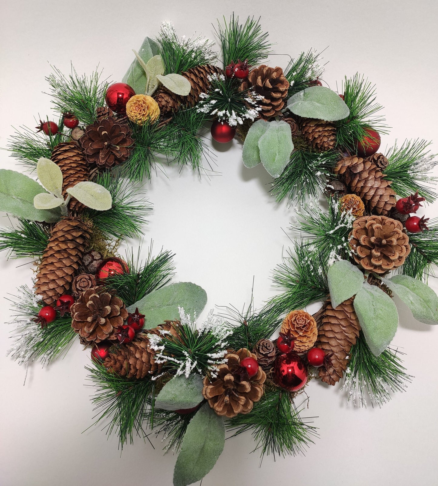 Couronne "Premières Neiges"