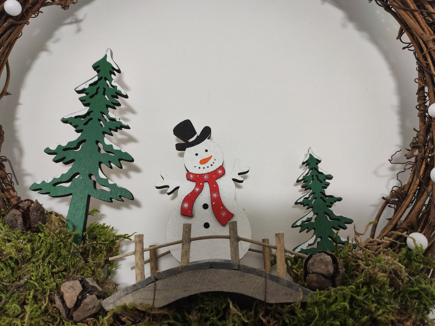 Couronne "Bonhomme de Neige"