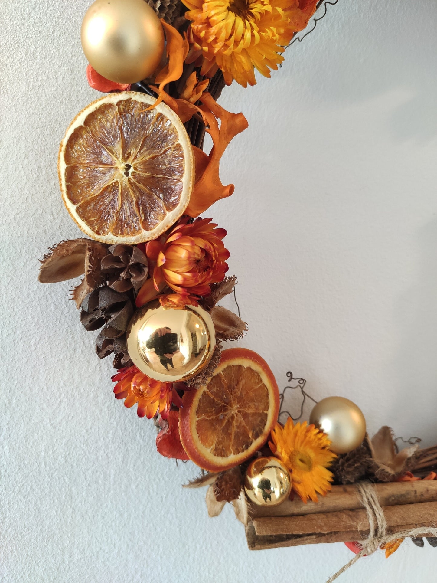 Couronne "Orange épicée"