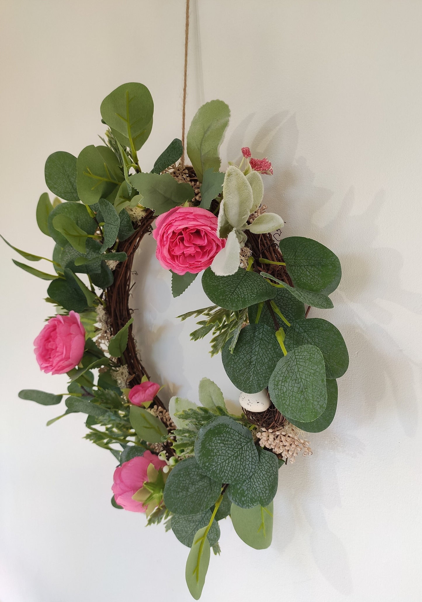 Couronne de porte - Pivoine mon Amour
