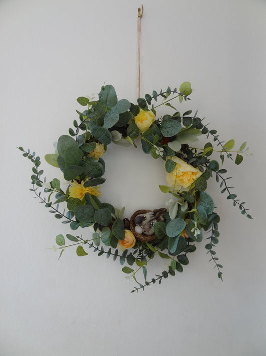 Couronne de porte personnalisée pour Ludivine