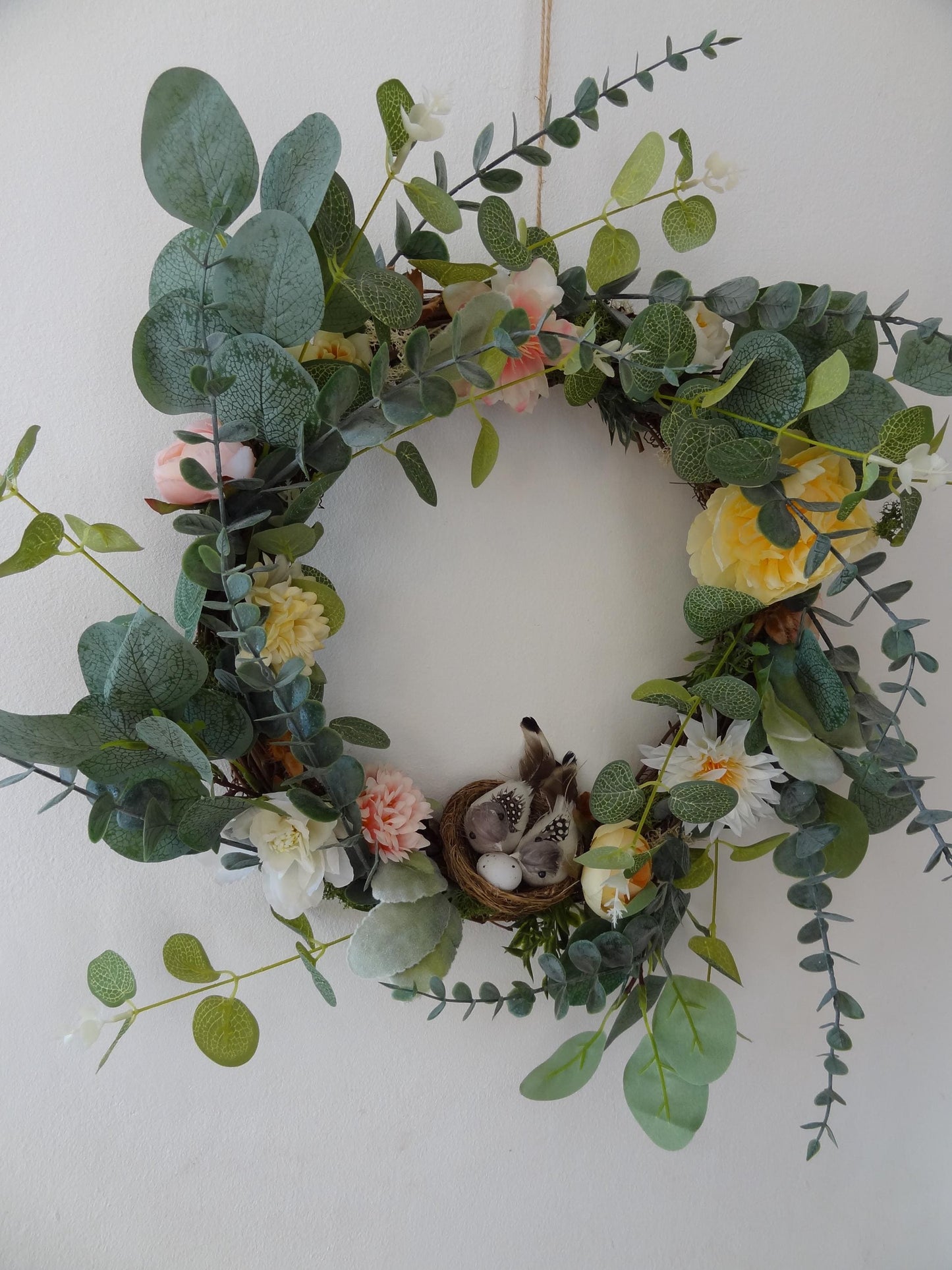Couronne de porte personnalisée pour Isabelle