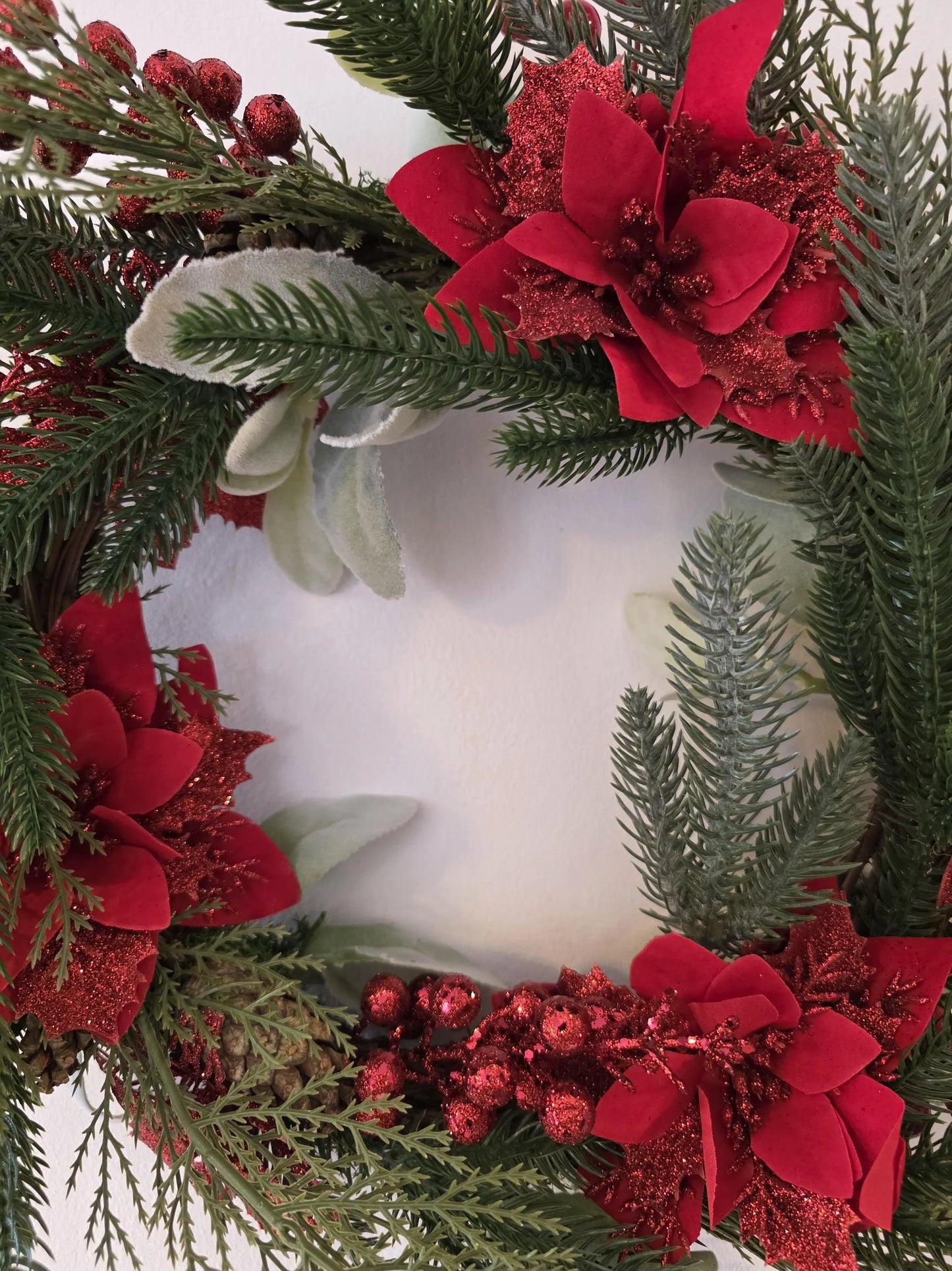 Taylor – Couronne de Noël artisanale unique