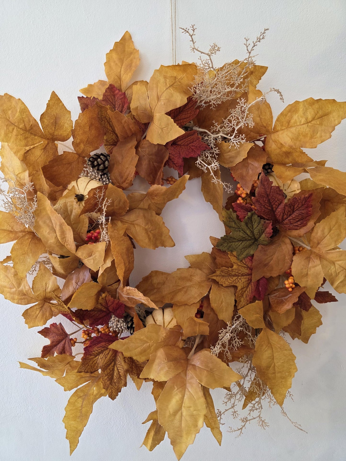 Couronne "Sous le soleil d'automne"