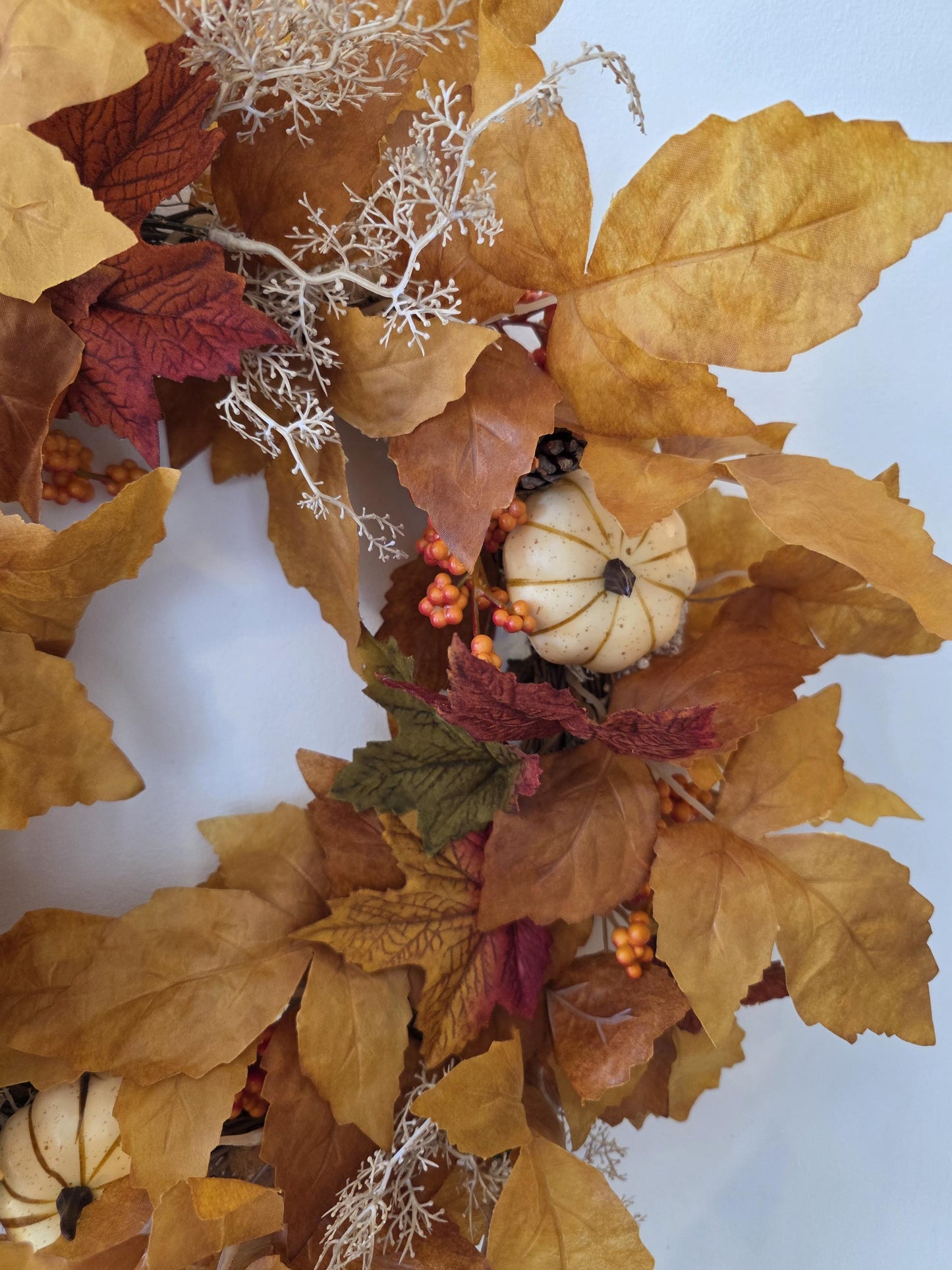 Couronne "Sous le soleil d'automne"