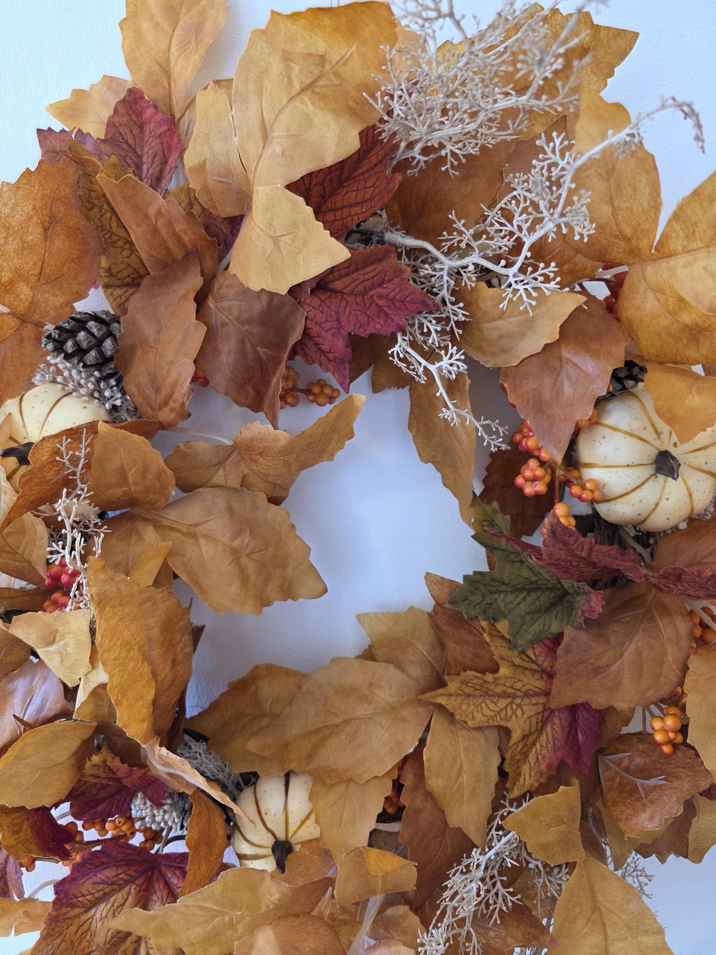 Couronne "Sous le soleil d'automne"