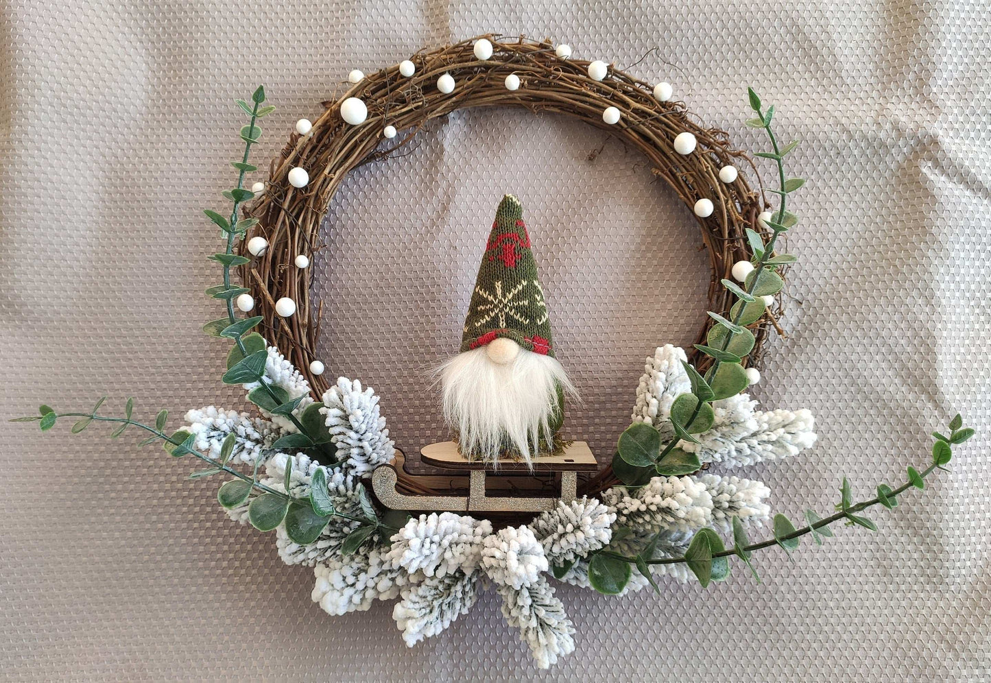 Couronne Lutin de Noël