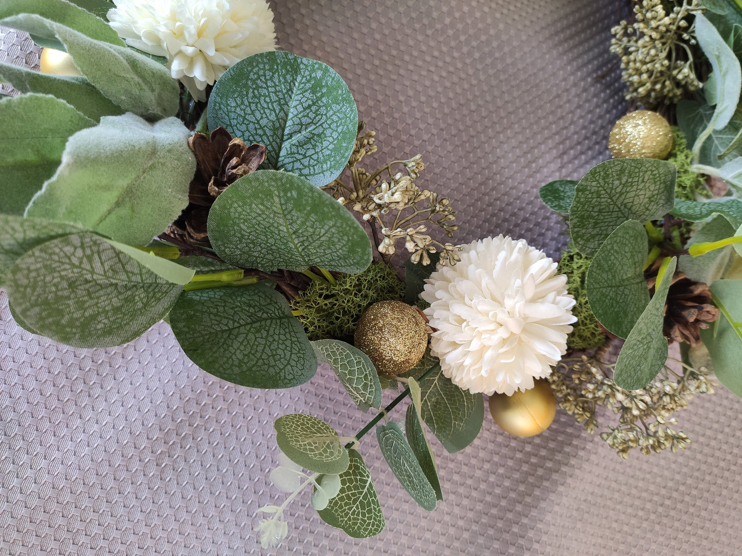 Couronne "Gold and White"