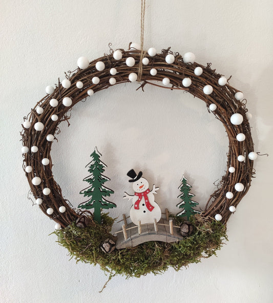 Couronne "Bonhomme de Neige"