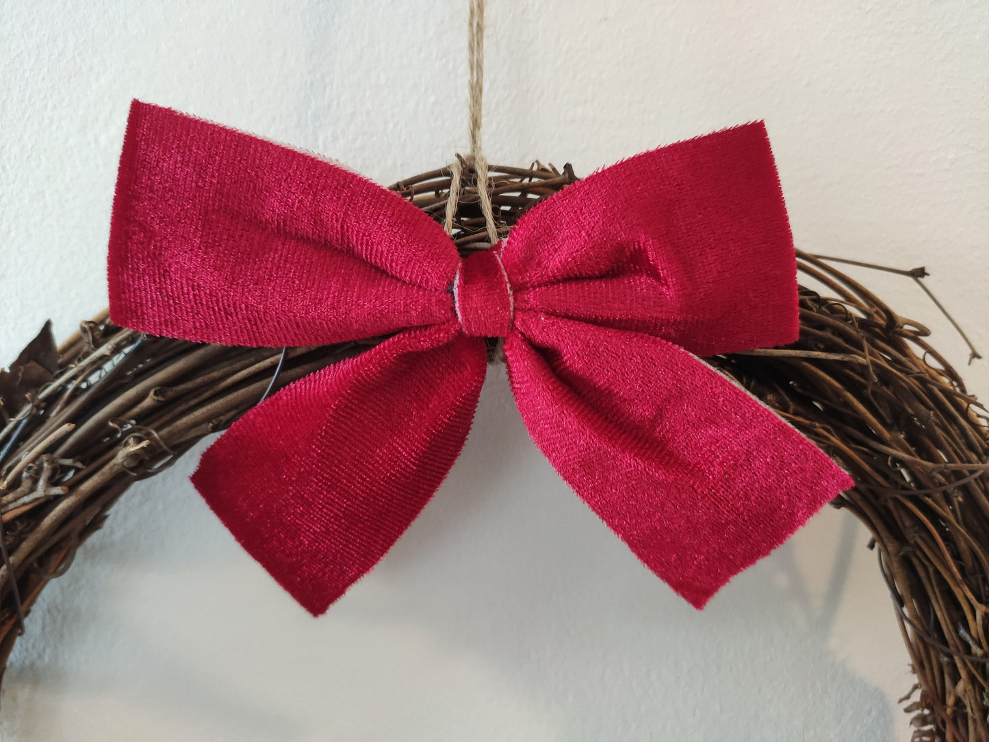 Couronne de Noël "Mon sucre d'orge"