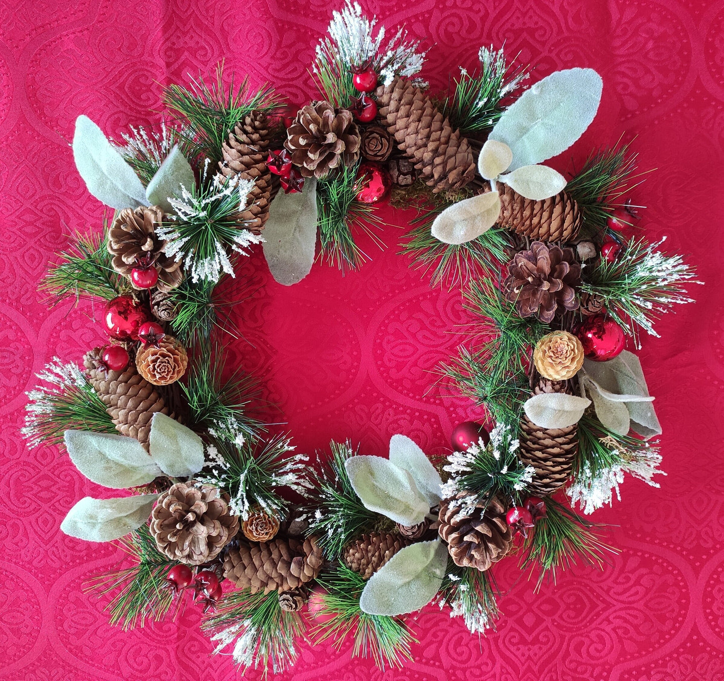 Couronne "Premières Neiges"