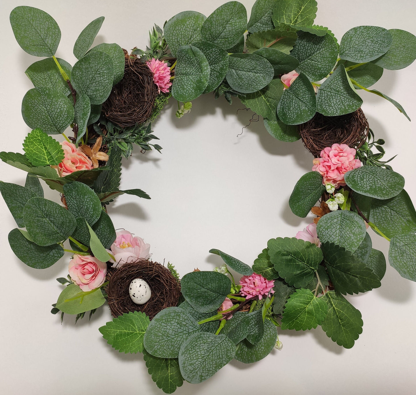 Couronne de porte - Douceur printanière